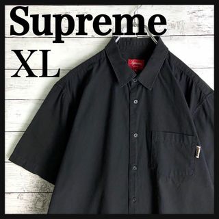 シュプリーム(Supreme)の9163【希少XLサイズ】シュプリーム☆ワンポイント ポケット付きシャツ　美品(シャツ)