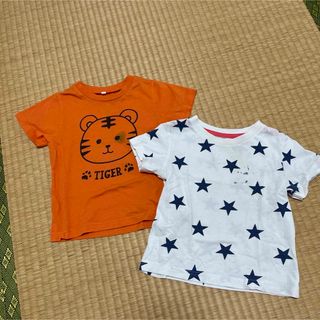 ニシマツヤ(西松屋)の９５センチ半袖セット(Tシャツ/カットソー)