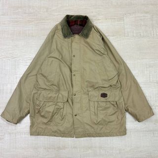 WOOLRICH - WOOLRICH スーパー ワックス 加工 フィールド コート サイズ XL