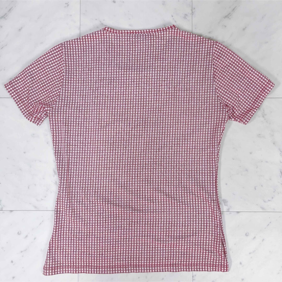 Vivienne Westwood - 《美品》ヴィヴィアンウエストウッド Tシャツ ギンガムチェック リンゴ 絵画