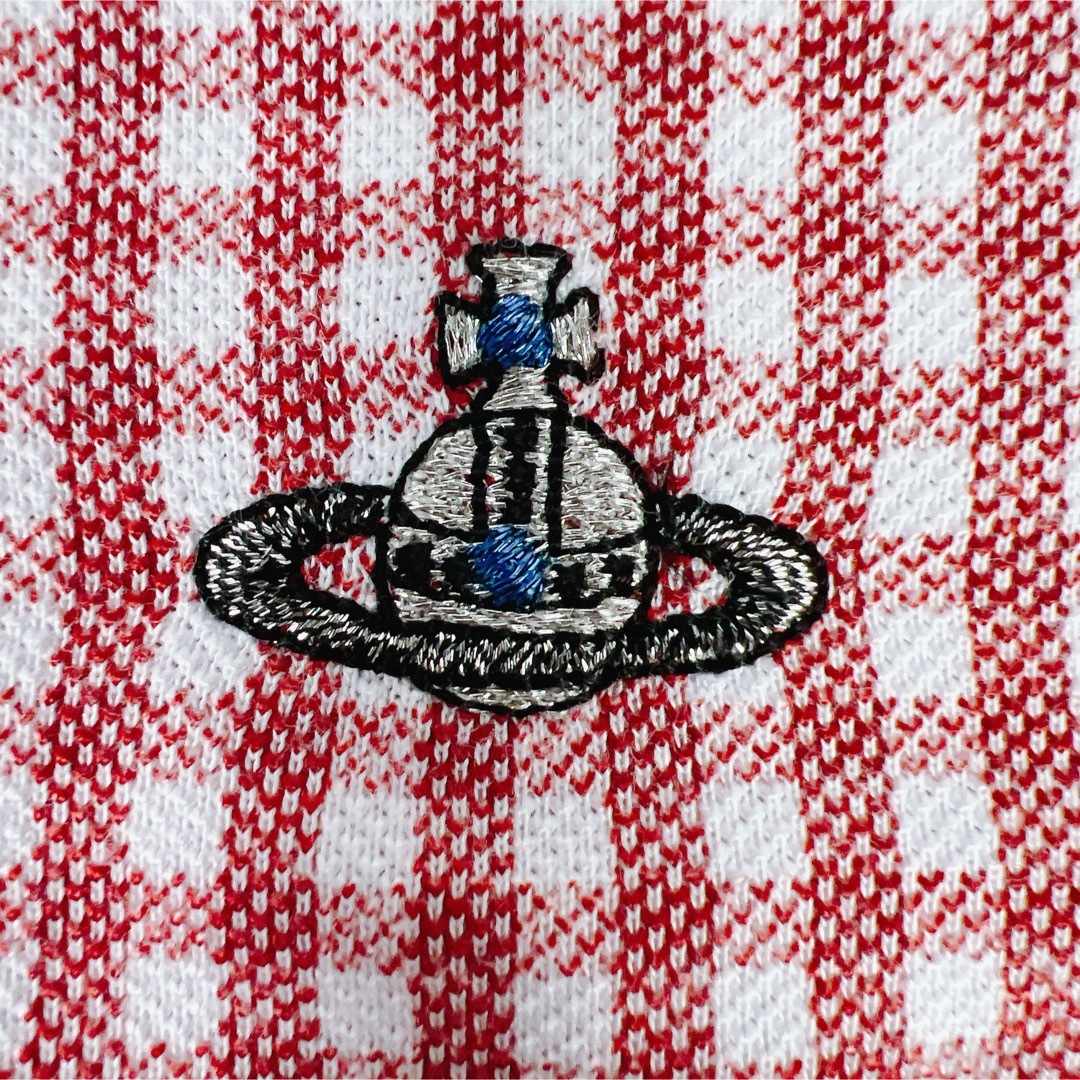 Vivienne Westwood - 《美品》ヴィヴィアンウエストウッド Tシャツ ギンガムチェック リンゴ 絵画