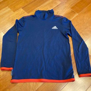 アディダス(adidas)のadidas モックネック長袖　130くらい(Tシャツ/カットソー)