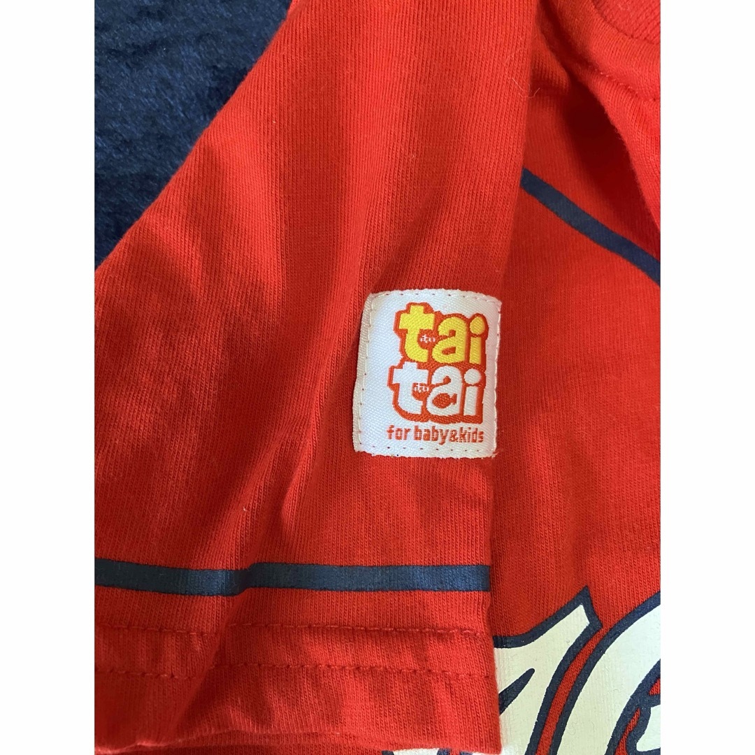 キッズ　カープTシャツ　100センチ スポーツ/アウトドアの野球(応援グッズ)の商品写真