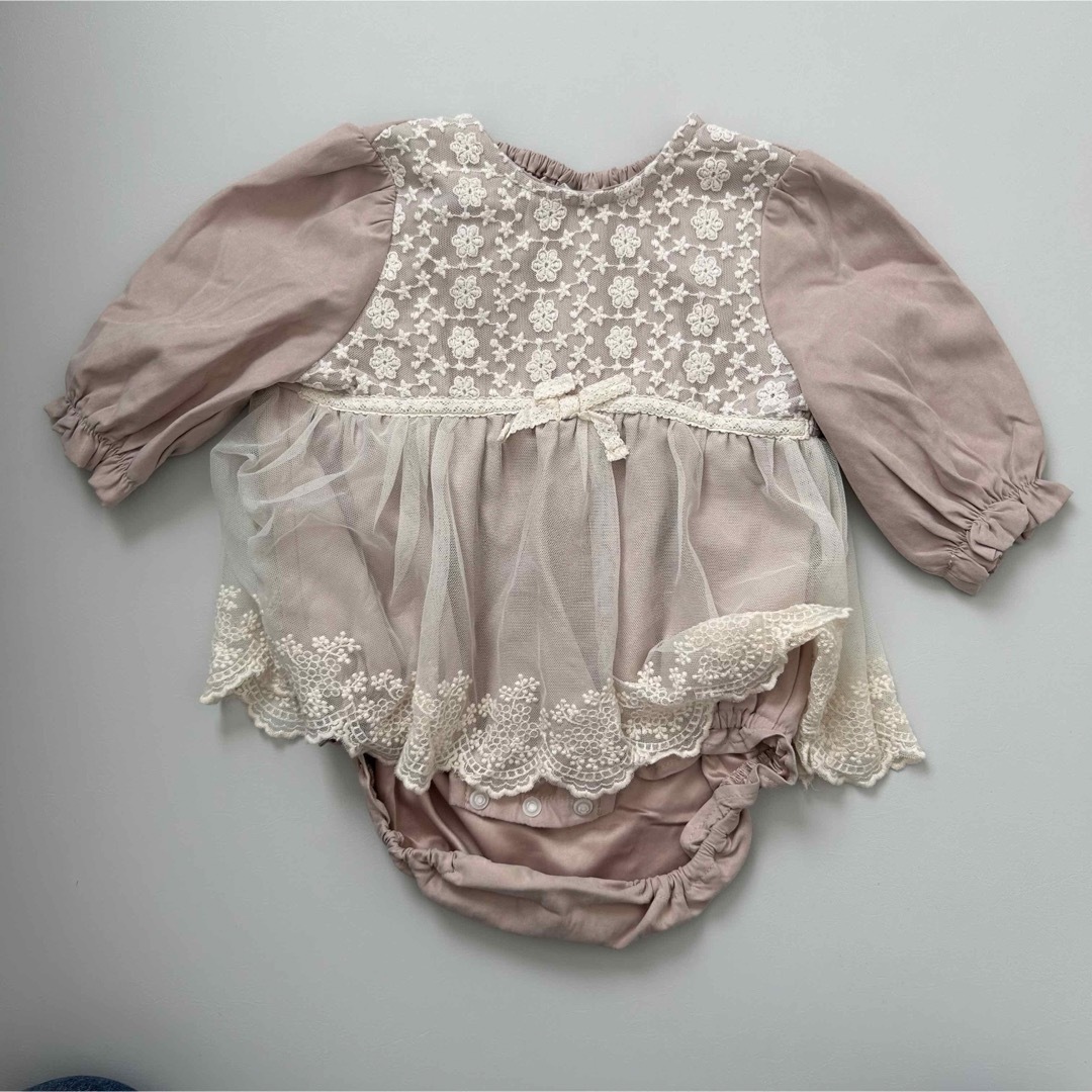 ロンパース ワンピース キッズ/ベビー/マタニティのベビー服(~85cm)(ロンパース)の商品写真