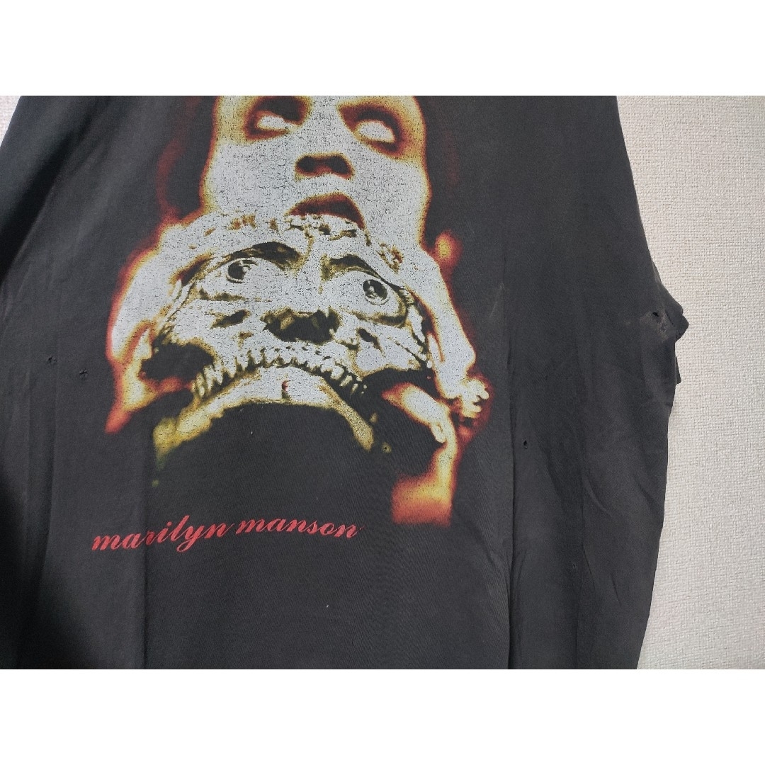 古着 90s Marilyn Manson メンズのトップス(Tシャツ/カットソー(半袖/袖なし))の商品写真