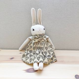 キャラメルベビー&チャイルド(Caramel baby&child )のPolka Dot Club Medium Rabbit Cream(ぬいぐるみ/人形)