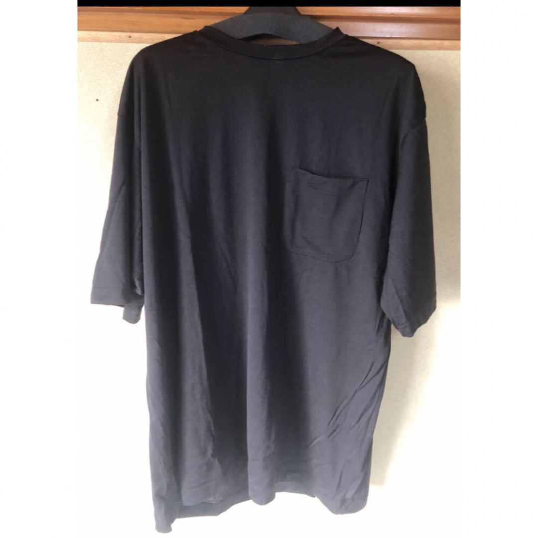 COMOLI(コモリ)のCOMOLI 23ss サマーウール　半袖 brown ブラウン サイズ3 メンズのトップス(Tシャツ/カットソー(半袖/袖なし))の商品写真