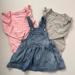 ベビーギャップ(babyGAP)のGap 3点セット(ロンパース)