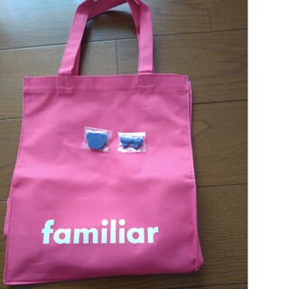 ファミリア(familiar)のファミリア  非売品バッグ&ピン(トートバッグ)