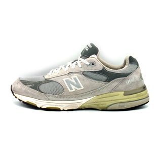 ニューバランス(New Balance)のニューバランス New Balance ■ 【 993 Grey MR993GL 】 ロゴ スエード ローカット スニーカー　f21522(スニーカー)