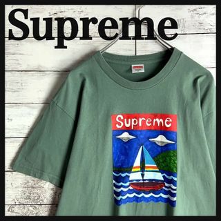 シュプリーム(Supreme)の9164【人気カラー】シュプリーム☆ビッグロゴ希少デザインtシャツ　美品(Tシャツ/カットソー(半袖/袖なし))