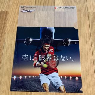 ジャル(ニホンコウクウ)(JAL(日本航空))のJAL クリアファイル　錦織圭(スポーツ選手)