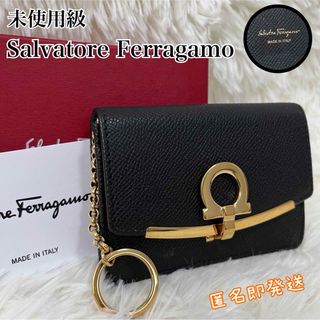 サルヴァトーレフェラガモ(Salvatore Ferragamo)のぴゃお様専用　Ferragamo ガンチーニ　二つ折り財布　コインケース　希少(財布)