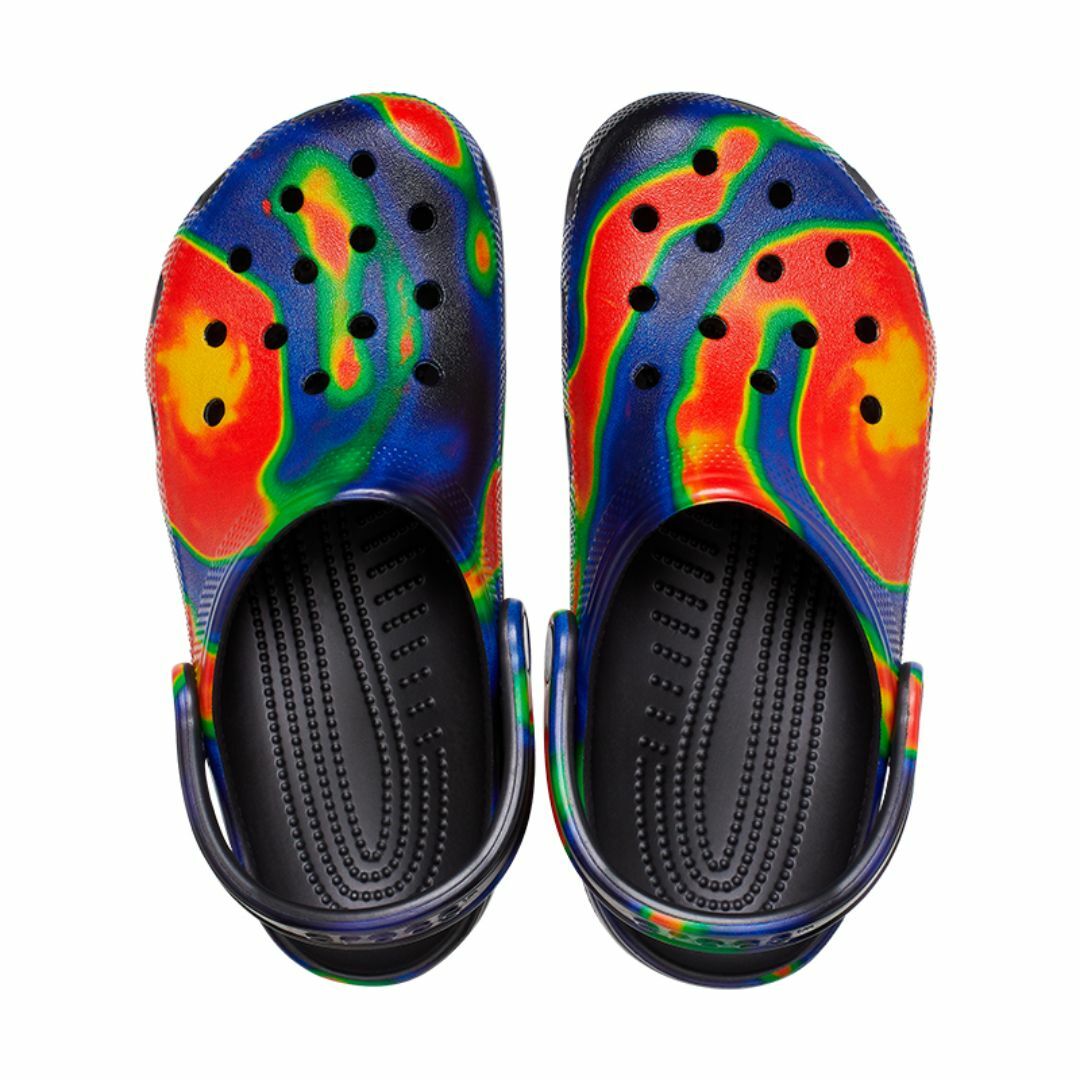 crocs(クロックス)の30cm クロックス クラシック ソーラライズド クロッグ ブラック×ネイビー  メンズの靴/シューズ(サンダル)の商品写真