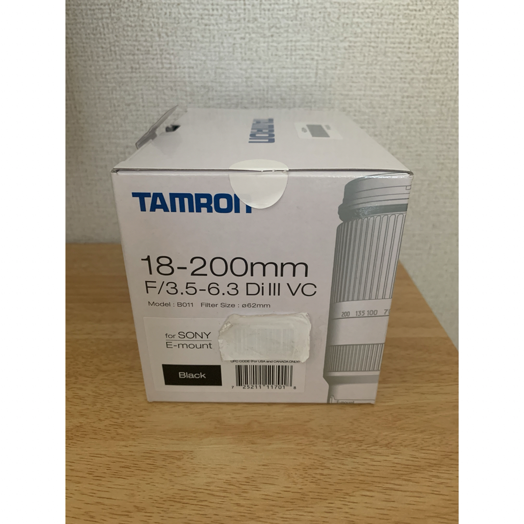 TAMRON(タムロン)のTAMRON レンズ 18-200F3.5-6.3 DI3 VC(B011E)B スマホ/家電/カメラのカメラ(その他)の商品写真