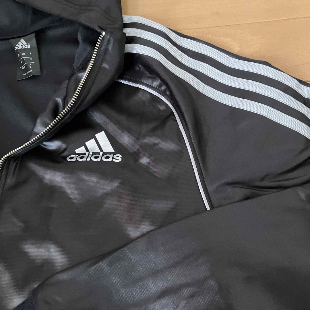 adidas(アディダス)のadidas ジャージ CLIMALITE ジャージ上下 セットアップ レザー メンズのトップス(ジャージ)の商品写真