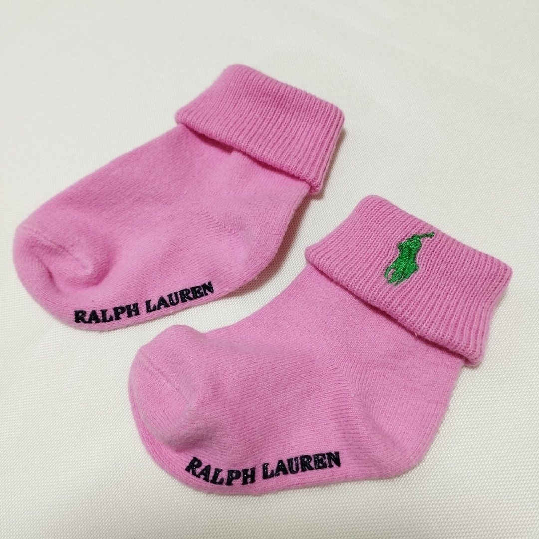 POLO RALPH LAUREN(ポロラルフローレン)のポロラルフローレン 靴下 11〜13cm キッズ/ベビー/マタニティのこども用ファッション小物(靴下/タイツ)の商品写真