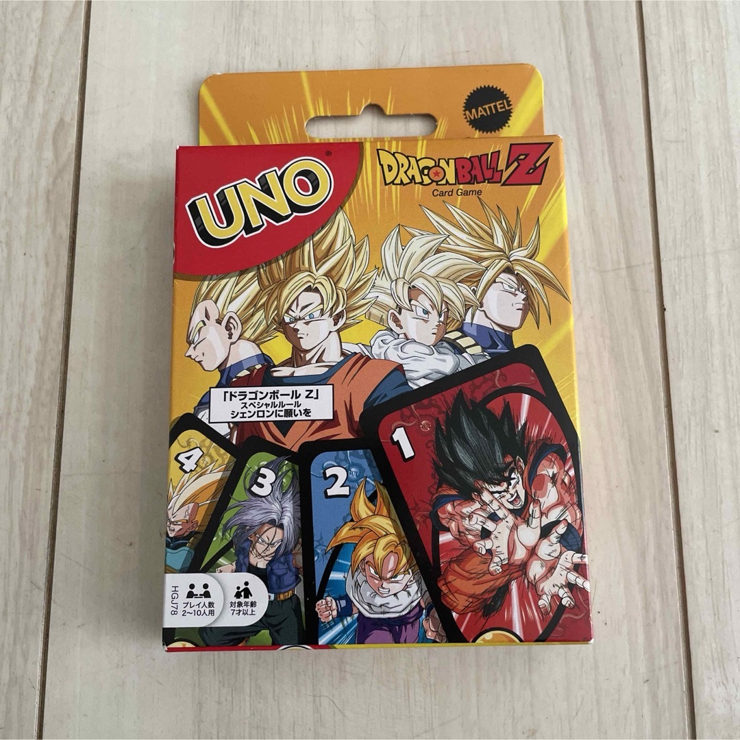 UNO ドラゴンボールZ エンタメ/ホビーのテーブルゲーム/ホビー(トランプ/UNO)の商品写真