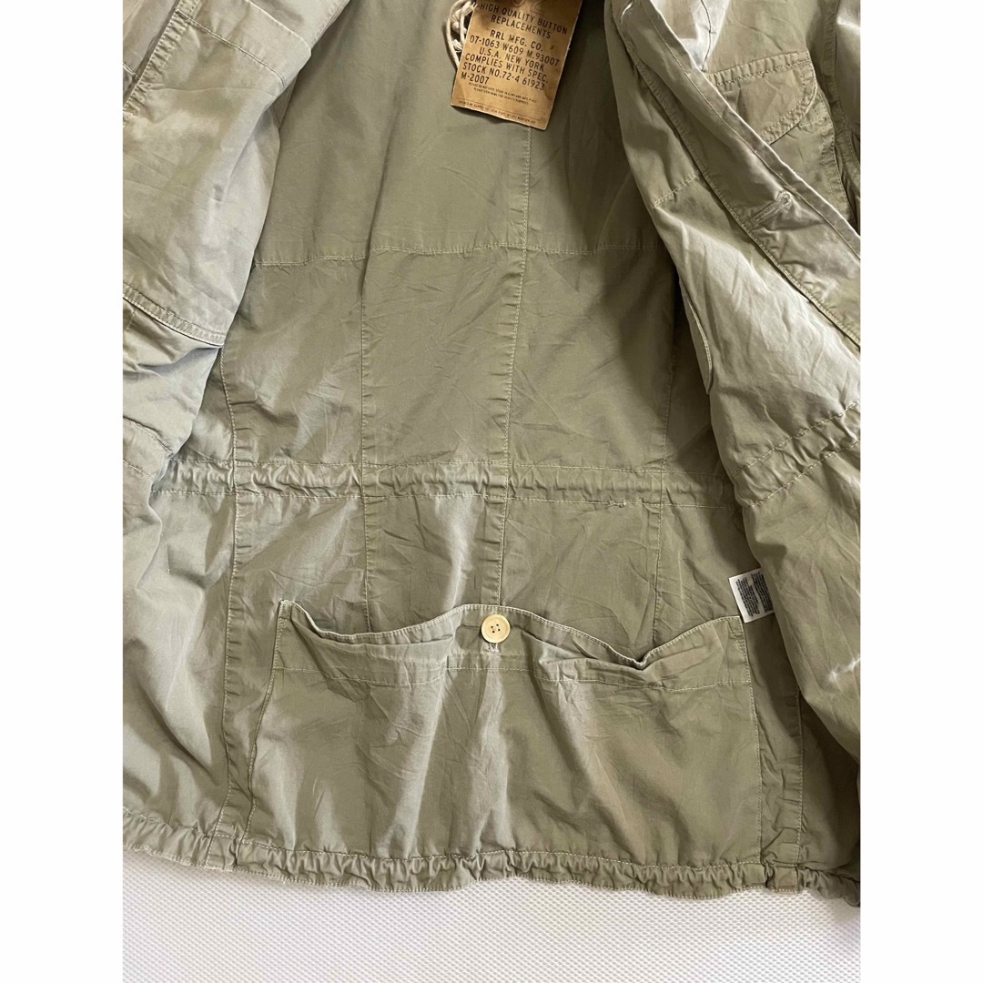 RRL(ダブルアールエル)のデッドRRL★SPヴィンテージ　ユーティリティJK ★おまけ付き★M65 メンズのジャケット/アウター(ミリタリージャケット)の商品写真