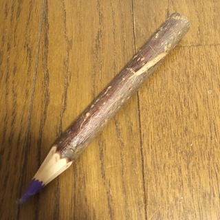 色鉛筆　木製　紫(色鉛筆)
