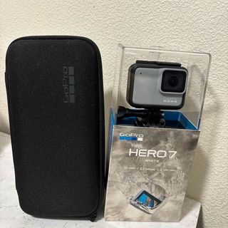 ゴープロ(GoPro)の【新品未開封】GoPro HERO7 WHITE ケース付き(ビデオカメラ)