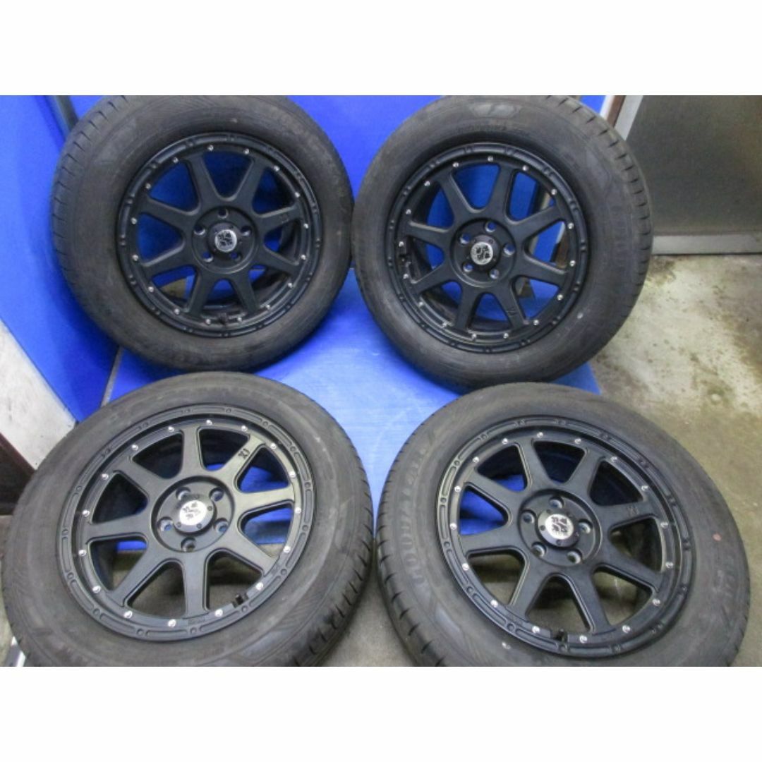 エクストリームJ　5/114+225/60R17　デリカD５　RVR　ZR-V 自動車/バイクの自動車(タイヤ・ホイールセット)の商品写真