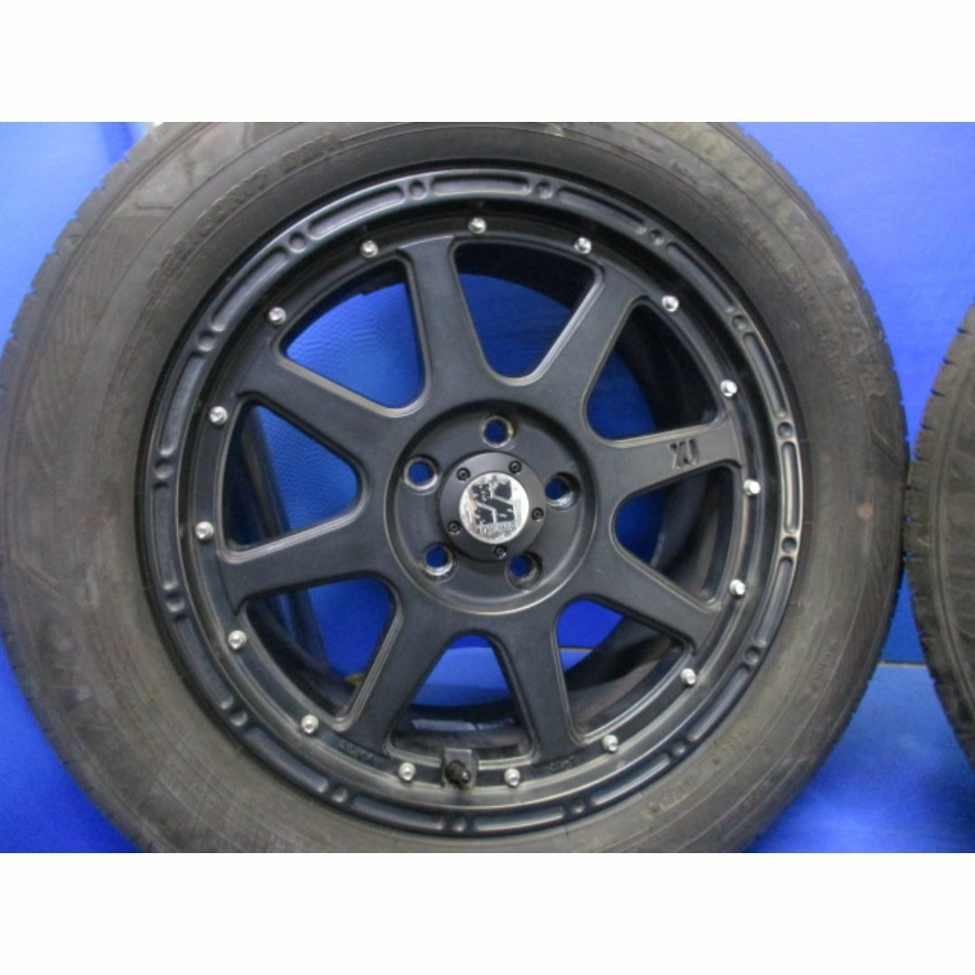 エクストリームJ　5/114+225/60R17　デリカD５　RVR　ZR-V 自動車/バイクの自動車(タイヤ・ホイールセット)の商品写真