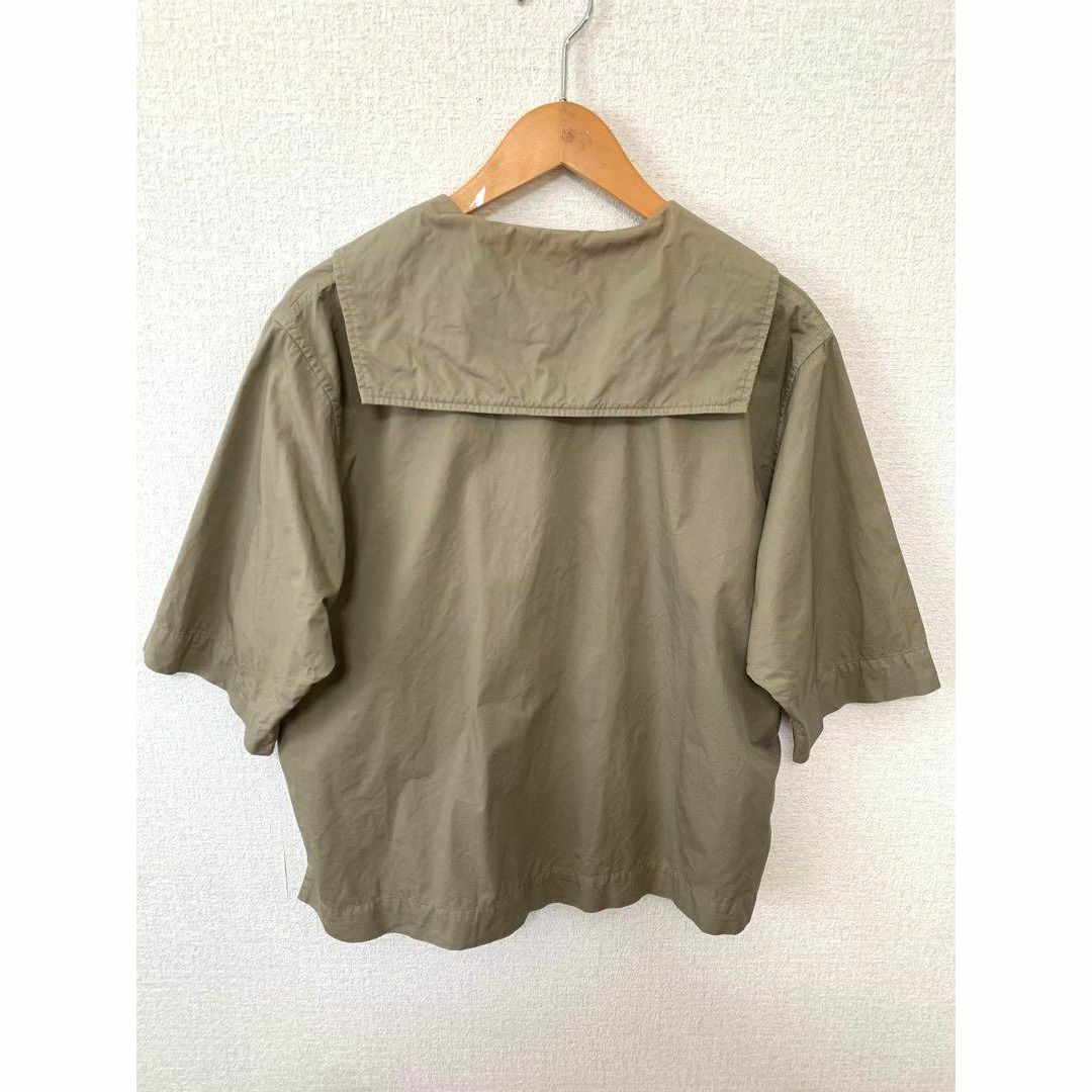 MHL.(エムエイチエル)のMHL. SUPERFINE COTTON TWILL エムエイチエル レディースのトップス(シャツ/ブラウス(半袖/袖なし))の商品写真