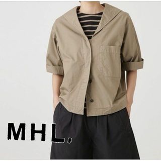 エムエイチエル(MHL.)のMHL. SUPERFINE COTTON TWILL エムエイチエル(シャツ/ブラウス(半袖/袖なし))