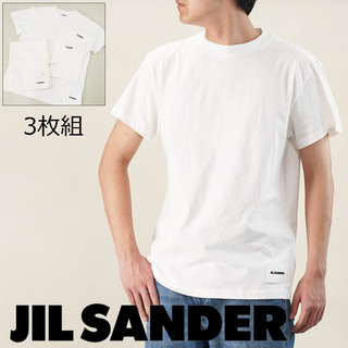 ジルサンダー(Jil Sander)のジルサンダープラス 3枚組半袖Tシャツ J47GC0001 J45048 100(Tシャツ/カットソー(半袖/袖なし))