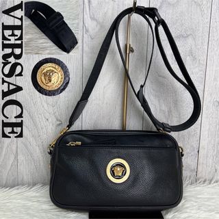 VERSACE - 極美品♡VERSACEヴェルサーチ カーフレザー 2way ボディバッグ