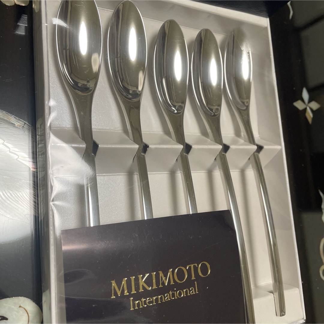 MIKIMOTO(ミキモト)のミキモト　スプーン インテリア/住まい/日用品のキッチン/食器(食器)の商品写真