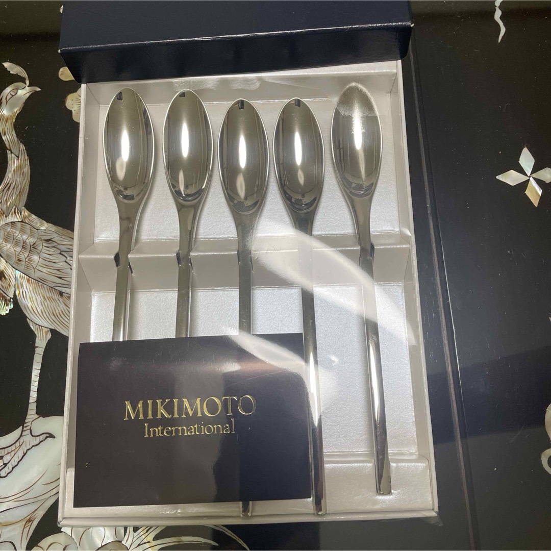 MIKIMOTO(ミキモト)のミキモト　スプーン インテリア/住まい/日用品のキッチン/食器(食器)の商品写真