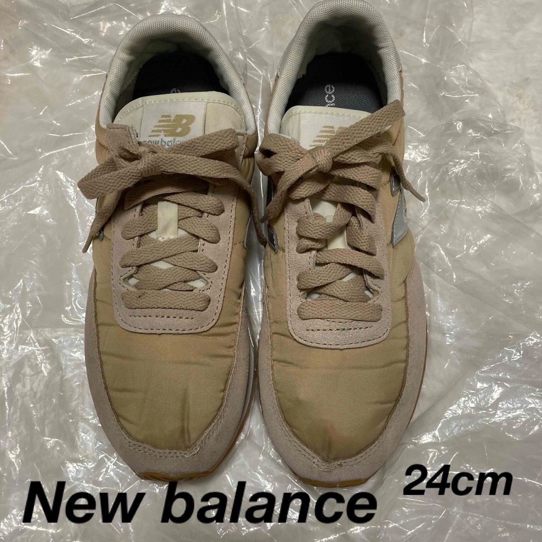 New Balance(ニューバランス)の【ニューバランス】NB スニーカー　ベージュ　24cm  B WL720EC レディースの靴/シューズ(スニーカー)の商品写真
