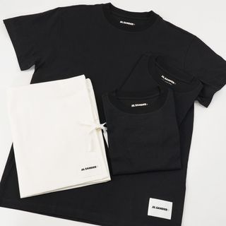 ジルサンダー(Jil Sander)のジルサンダープラス 3枚組半袖Tシャツ J47GC0001 J45048 001(Tシャツ/カットソー(半袖/袖なし))