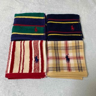 Ralph Lauren - 新品未使用　ラルフローレン　タオルハンカチ　セット　(2