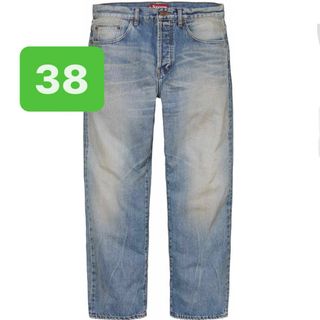 シュプリーム(Supreme)のSupreme Distressed Loose Selvedge Jean(デニム/ジーンズ)