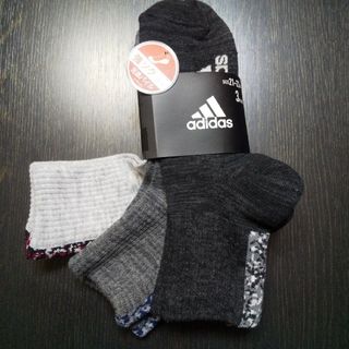 アディダス(adidas)のadidasソックス３足セットsize21-23cm(靴下/タイツ)