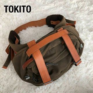 TOKITO360トキト　ウエストバッグ　ボディーバッグ　カーキ(ウエストポーチ)