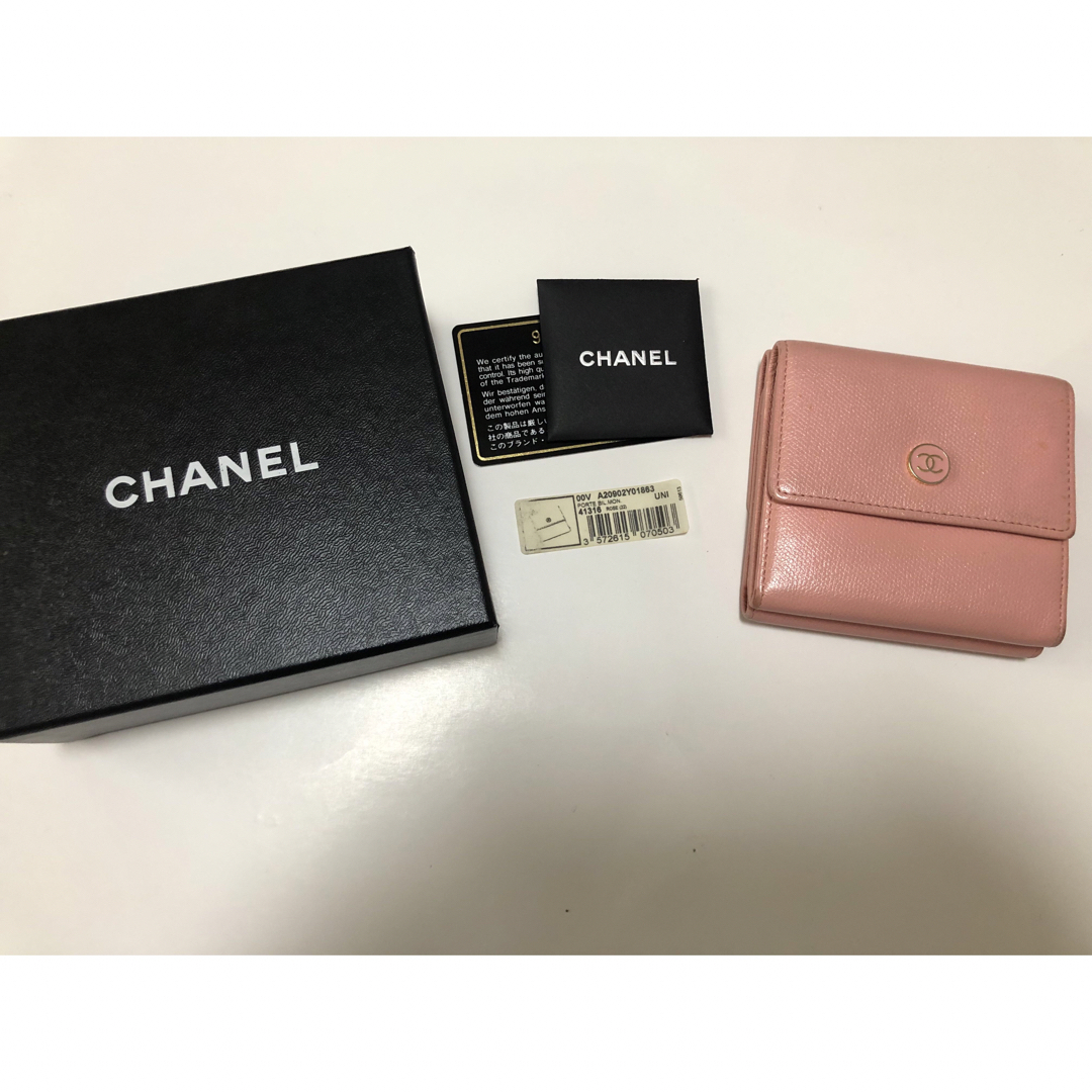 CHANEL(シャネル)のシャネル　財布　ピンク レディースのファッション小物(財布)の商品写真