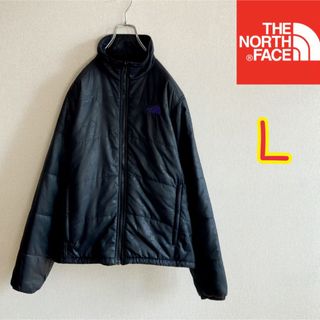 ザノースフェイス(THE NORTH FACE)のノースフェイス　キルティングジャケット　中綿ジャケット　ブラック　レディースＬ(ブルゾン)