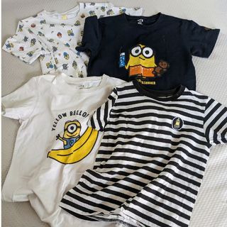 ユニクロ(UNIQLO)のユニクロUT　ミニオン半袖Tシャツ3枚＋1(150)(Tシャツ/カットソー)