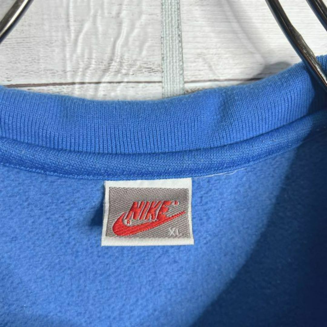 NIKE(ナイキ)の【入手困難!!】ナイキ ✈︎刺繍 ワンポイント ゆるだぼ 白タグ 裏起毛 肉厚 メンズのトップス(ポロシャツ)の商品写真