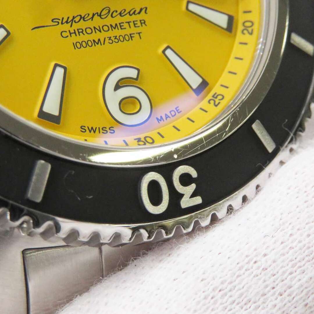 BREITLING(ブライトリング)のブライトリング スーパーオーシャン オートマチック 44 A17367021I1A1 BREITLING イエロー文字盤 メンズの時計(腕時計(アナログ))の商品写真