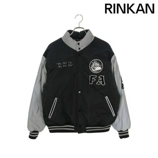 ファッキングオーサム FUCKING AWESOME  22AW  Reflective Varsity Puffer リバーシブルリフレクタージャケットブルゾン メンズ L(ブルゾン)