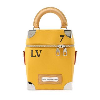 ルイヴィトン(LOUIS VUITTON)のルイヴィトン ハンドバッグ カウハイドレザー ヴェルティカル・ボックス トランク M59666 2wayショルダーバッグ(ハンドバッグ)