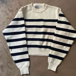 ザラ(ZARA)のZARA ボーダーニット(ニット/セーター)