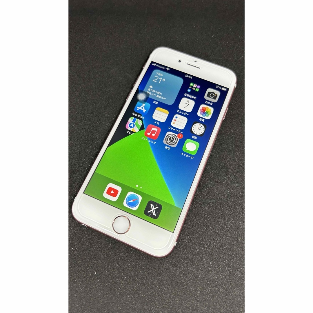 iPhone(アイフォーン)の値下げしました！iPhone6s 64GB SIMフリー　美品　バッテリ100% スマホ/家電/カメラのスマートフォン/携帯電話(スマートフォン本体)の商品写真