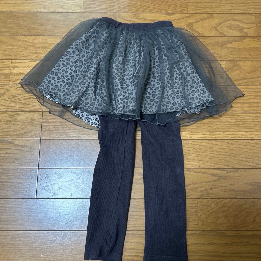 petit main(プティマイン)のプティマイン⭐︎ヒョウ柄スカッツ120 キッズ/ベビー/マタニティのキッズ服女の子用(90cm~)(パンツ/スパッツ)の商品写真