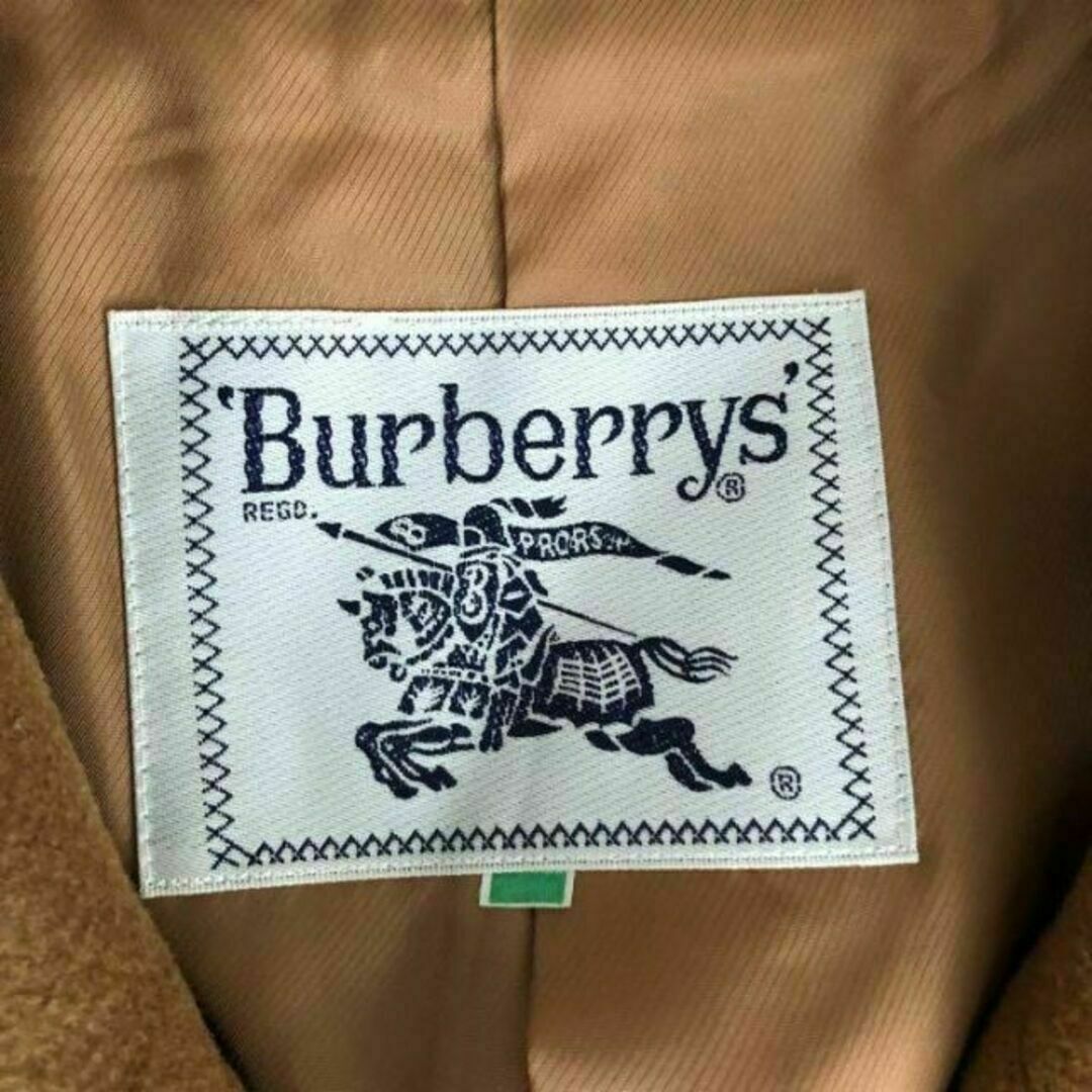 BURBERRY(バーバリー)のBURBERRYS’バーバリーズ　カシミア混ウールコート　キャメル レディースのジャケット/アウター(ロングコート)の商品写真